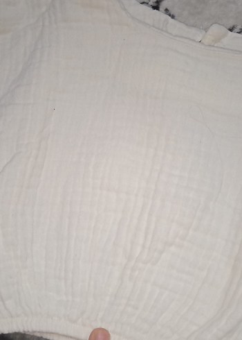 Beyaz Rahat Mini  kız çocuk bluzu - Görsel 6