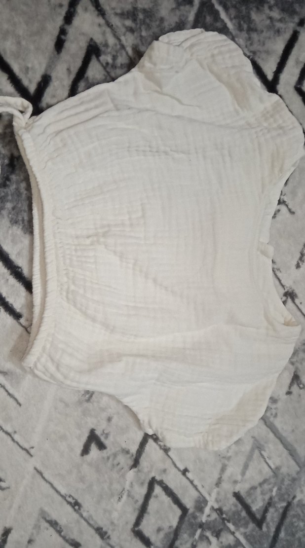 Beyaz Rahat Mini  kız çocuk bluzu - Görsel 3