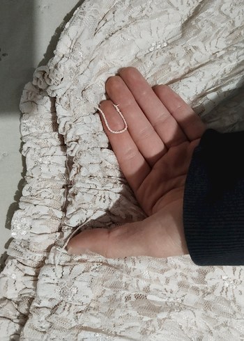 Dantel Detaylı Midi Etek - Görsel 2