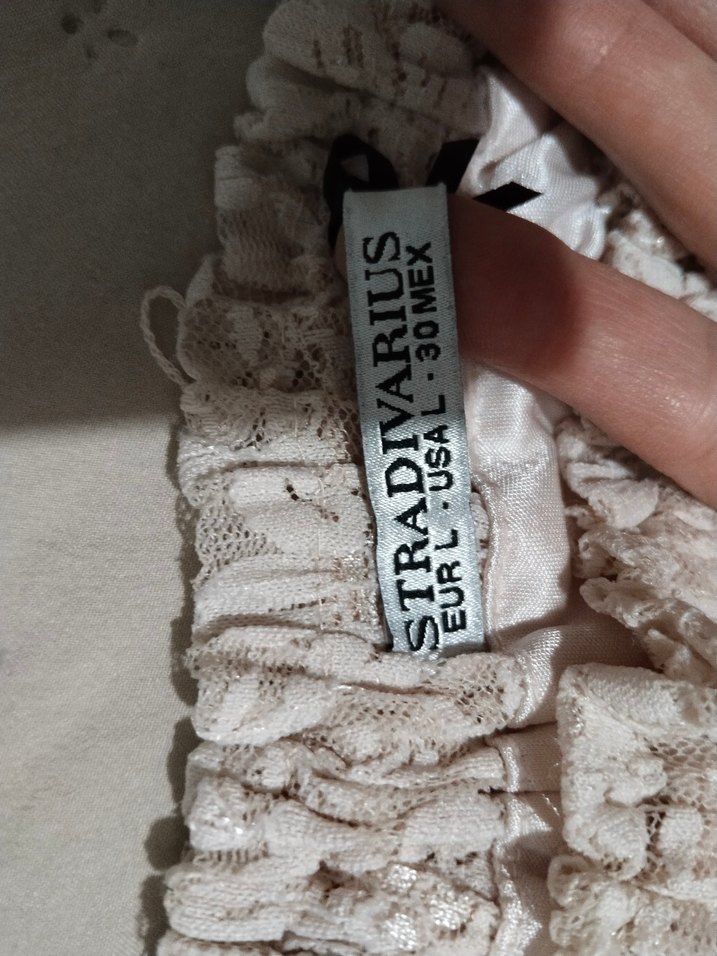 Dantel Detaylı Midi Etek - Görsel 4