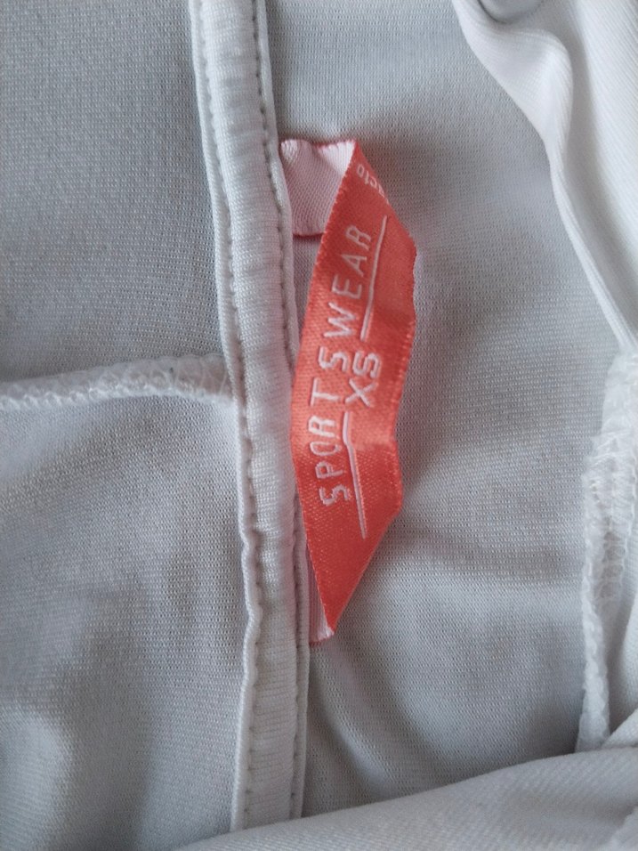 Baskılı Kolsuz Kapüşonlu Beyaz Sweatshirt - Görsel 3