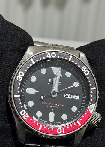 Seiko Erkek Dalgıç Saati dıvers 200m 21 jewels Japon harikası - Görsel 4