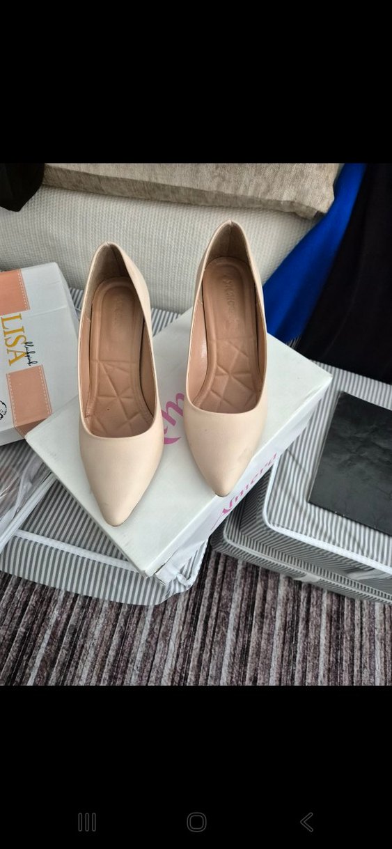 Bej Kadın Topuklu Stiletto - Görsel 2