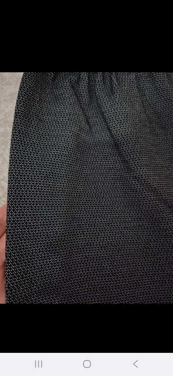 Gri Kadın Piliseli Kumaş Pantolon - Görsel 2