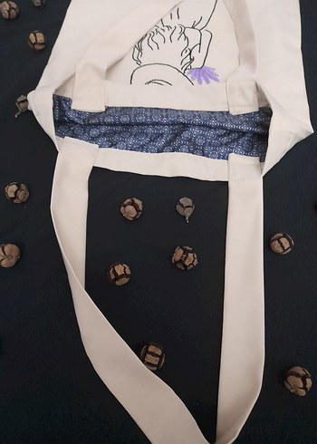 Mor Desenli Günlük Kadın Omuz Çantası - Görsel 2