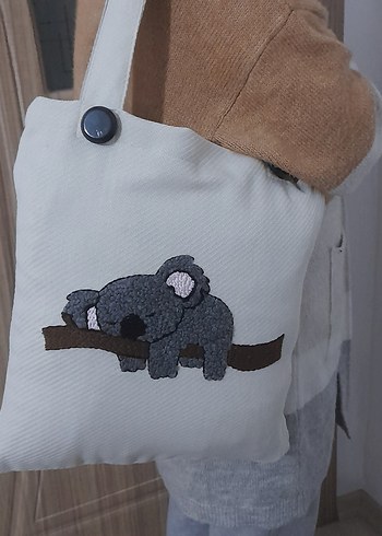 el emeği bez çanta - Görsel 6