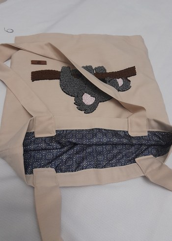 el emeği bez çanta - Görsel 3