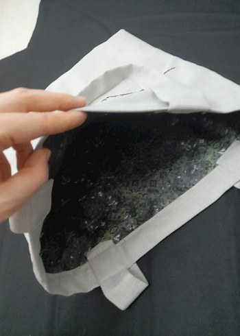 el emeği bez çanta - Görsel 3