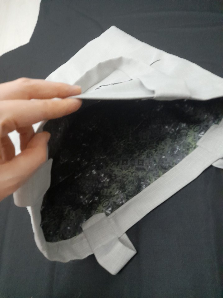 el emeği bez çanta - Görsel 3