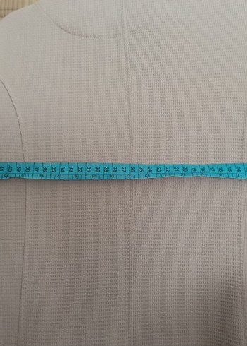 Pudra Düğmeli Uzun Kadın pardesü - Görsel 6