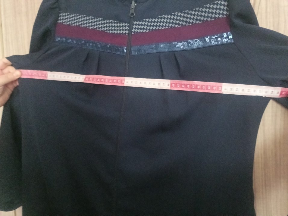 Uzun Lacivert Kadın Pardesü - Görsel 5