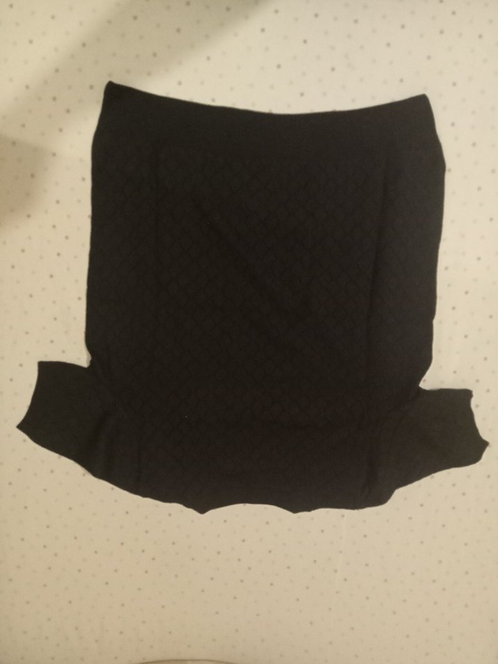 Siyah Miu Miu Baskılı Kısa Kollu Tişört - Görsel 2