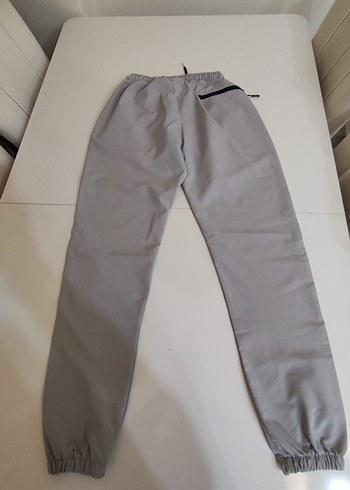 Gri Erkek Fermuarlı Eşofman Altı - Görsel 4