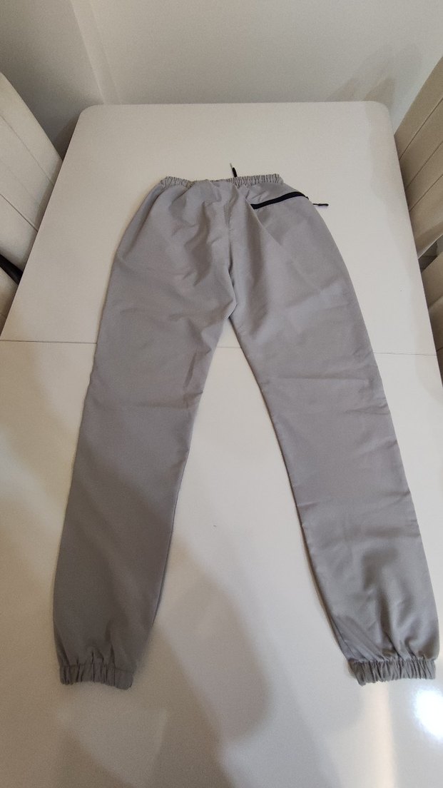 Gri Erkek Fermuarlı Eşofman Altı - Görsel 4