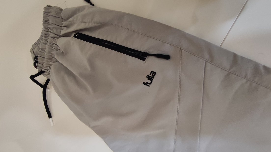 Gri Erkek Fermuarlı Eşofman Altı - Görsel 2