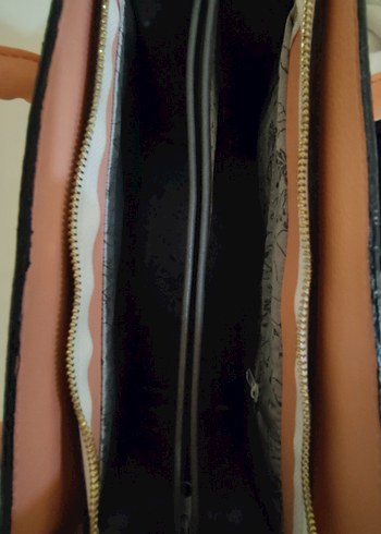 Pembe Tokalı Kadın El Çantası - Görsel 8