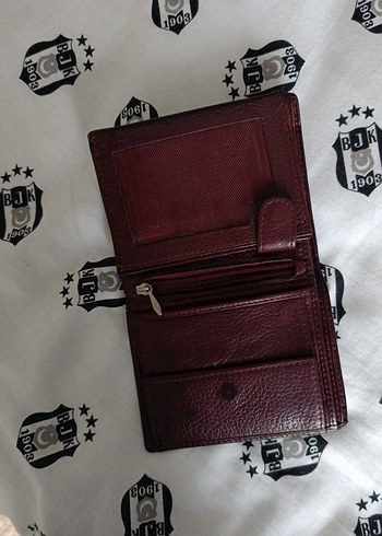 Bordo Erkek Cüzdanı - Görsel 2