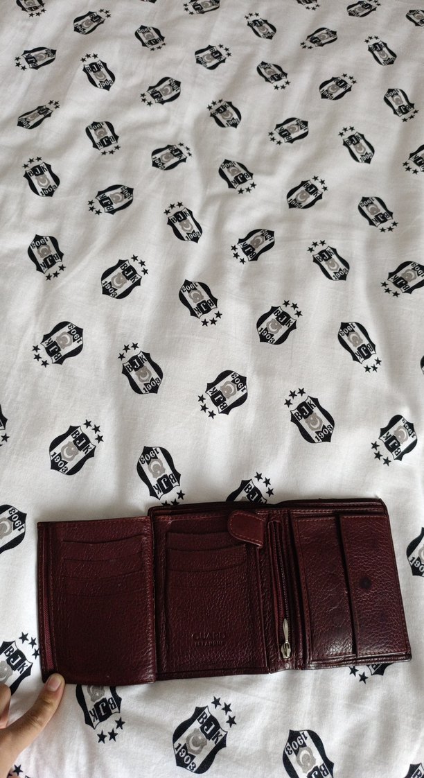 Bordo Erkek Cüzdanı - Görsel 4