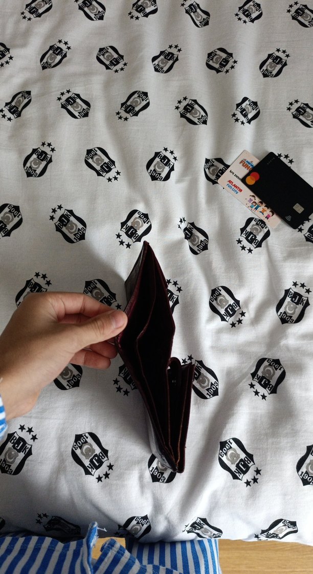 Bordo Erkek Cüzdanı - Görsel 5