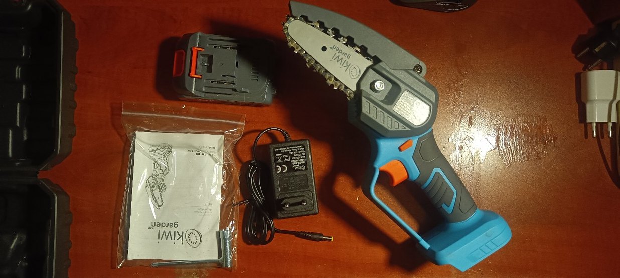 Kiwi Garden Mini Elektrikli Testere 100 mm - Görsel 3