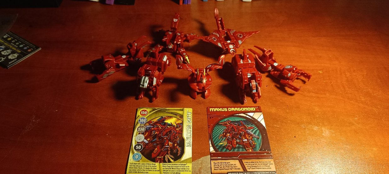 Kırmızı Maxus Dragonoid Aksiyon Figürü - Görsel 2