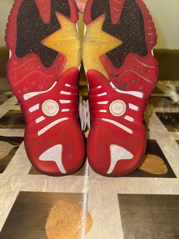 Lacivert Detaylı Beyaz Basketbol Ayakkabısı - Görsel 4