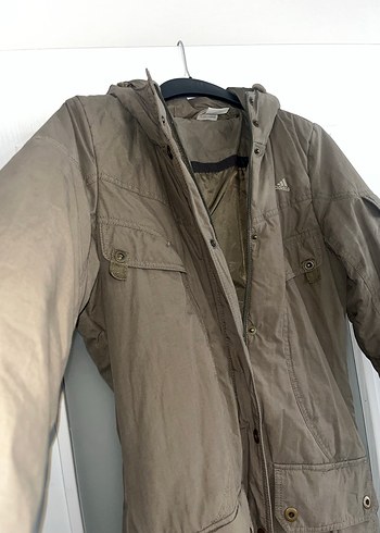 Orjinal Adidas Bej kadın ceket - Görsel 2
