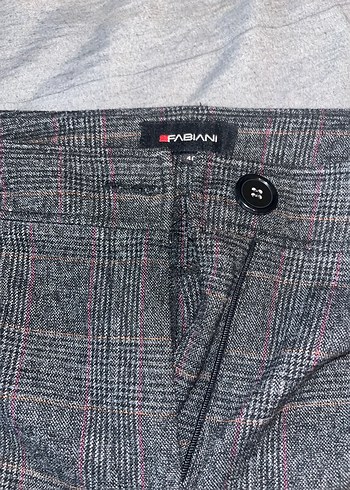 Gri Belli Kumaş Kadın Pantolon - Görsel 2