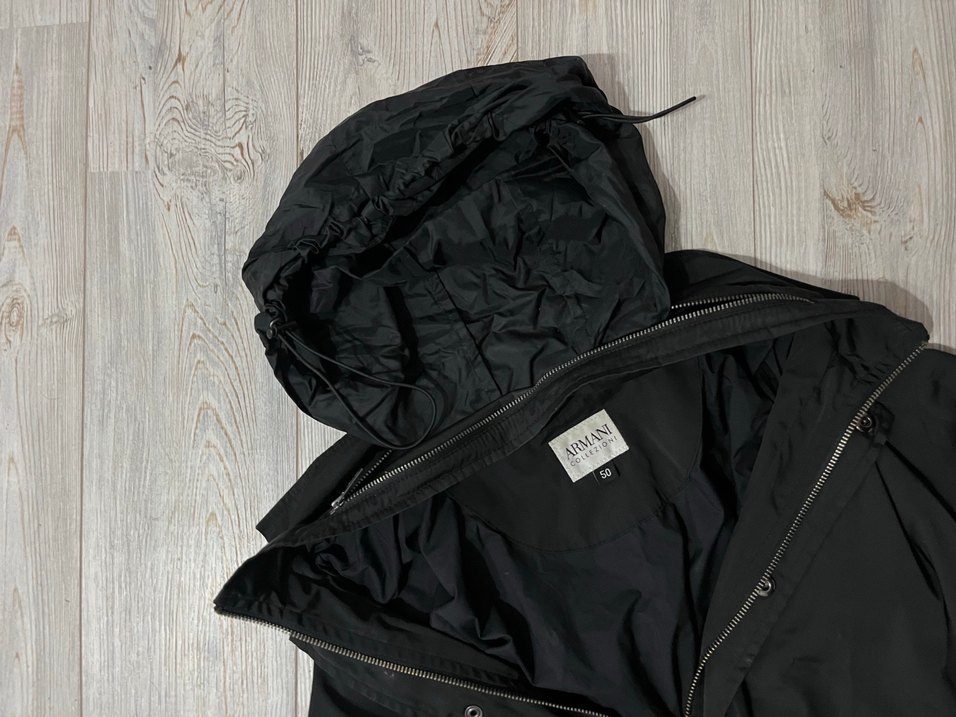 Armani crop fit ünisex ceket - Görsel 3