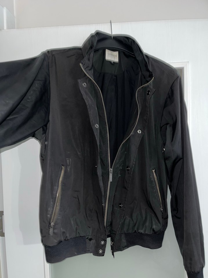 Armani crop fit ünisex ceket - Görsel 2