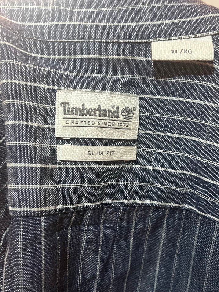 Timberland Çizgili Uzun Kollu Erkek Gömlek - Görsel 3