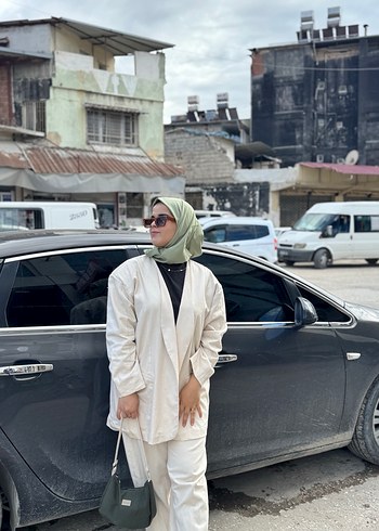 Camel Renk Kadın Midi Blazer - Görsel 2