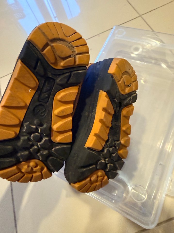 Kahverengi Erkek Çocuk Leopar Desenli Bot - Görsel 5