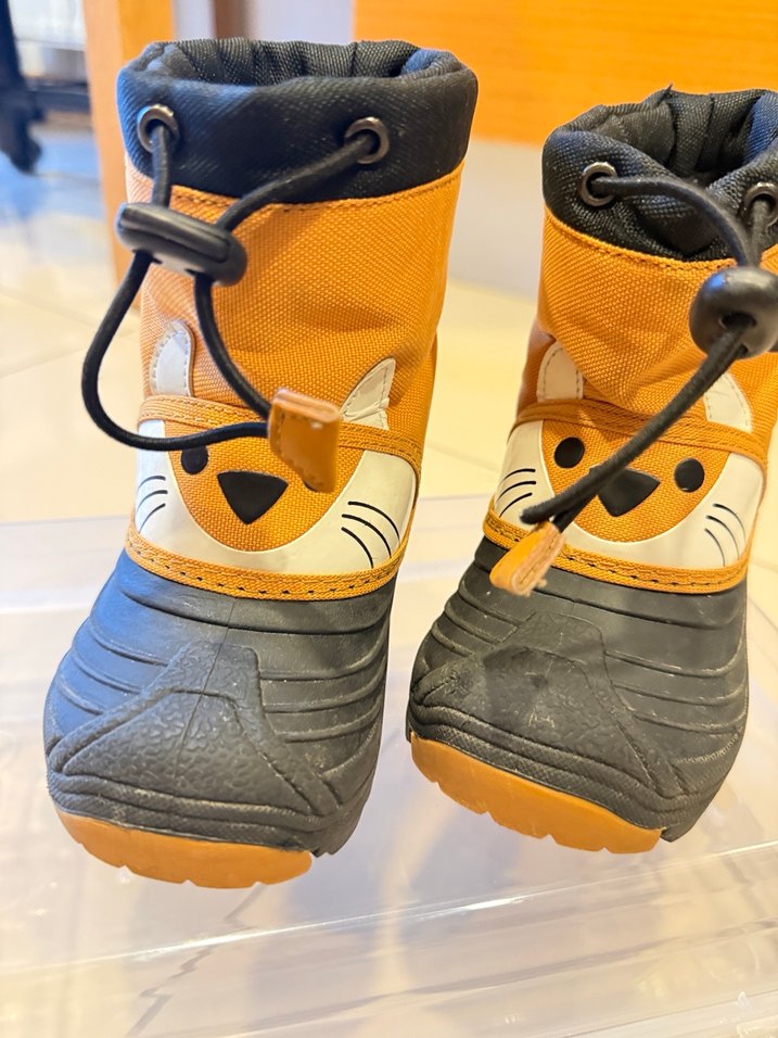 Kahverengi Erkek Çocuk Leopar Desenli Bot - Görsel 2