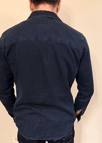 ErkekDenim Uzun Kollu Gömlek - Görsel 3