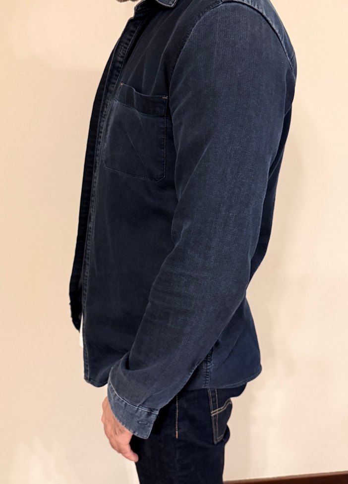 ErkekDenim Uzun Kollu Gömlek - Görsel 2