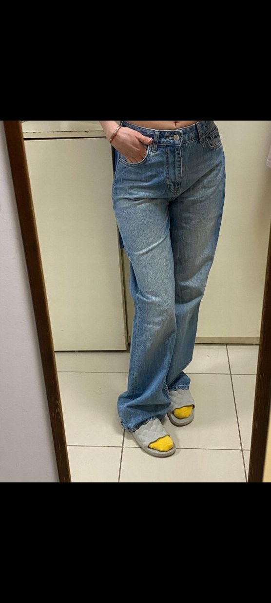 Mavi Loose Fit Midi Denim Kadın Jean - Görsel 2