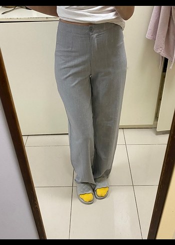 kumaş pantolon gri - Görsel 2