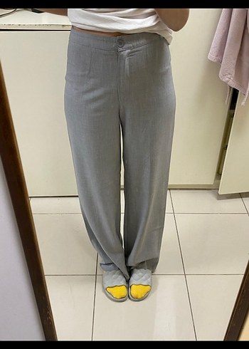 kumaş pantolon gri - Görsel 4