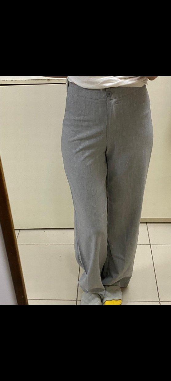 kumaş pantolon gri - Görsel 3