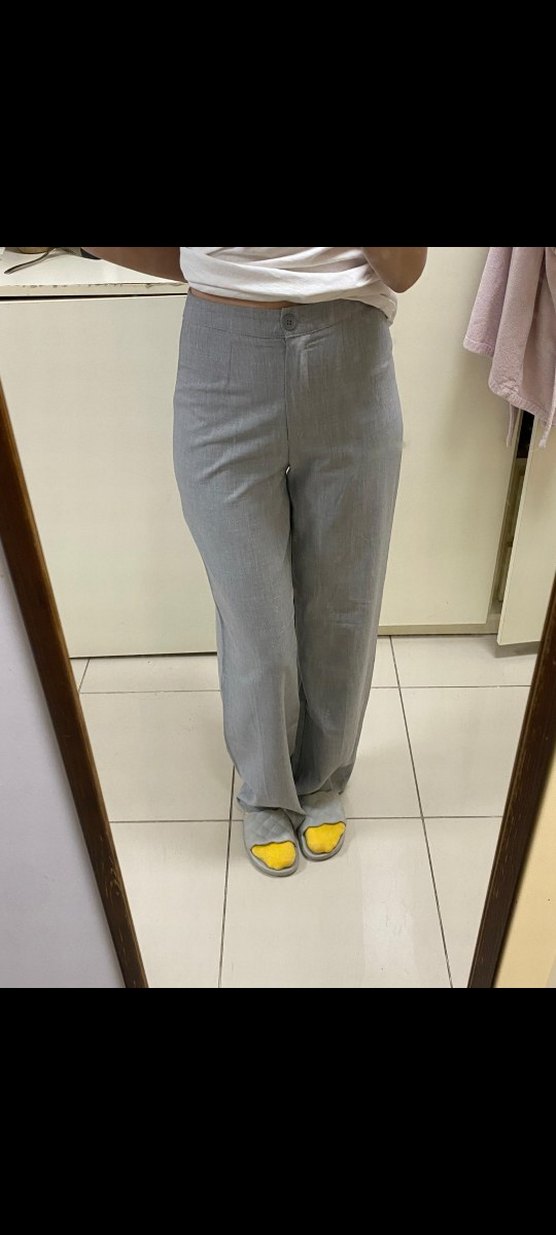kumaş pantolon gri - Görsel 2