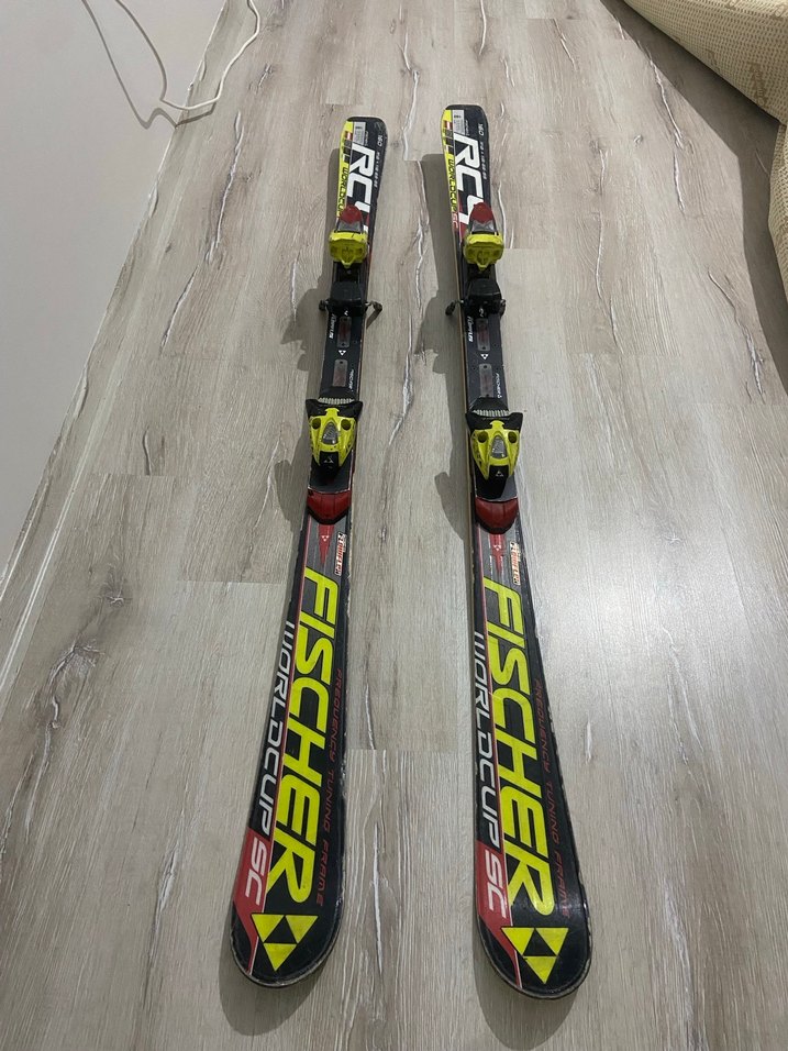 Fischer Dünya Kupası Erkek Kayakları Siyah - Görsel 2