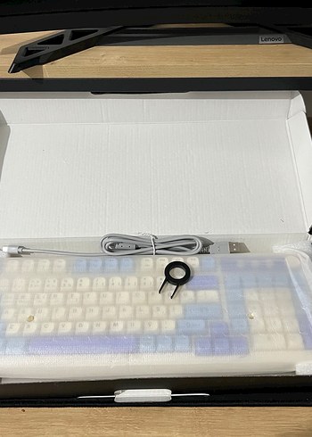 Renkli Mekanik Klavye bluetootlu - Görsel 3