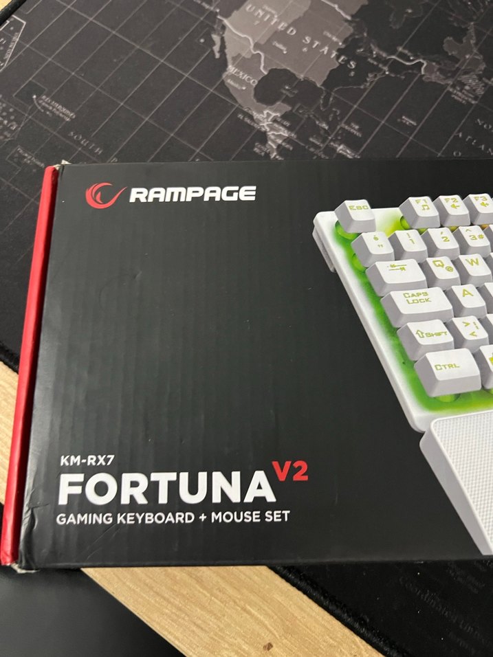 Rampage Fortuna V2 Beyaz RGB Mekanik Klavye - Görsel 5