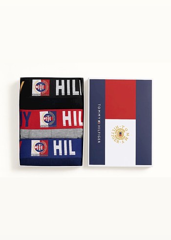 Tommy Hilfiger Erkek Boxer 3lü