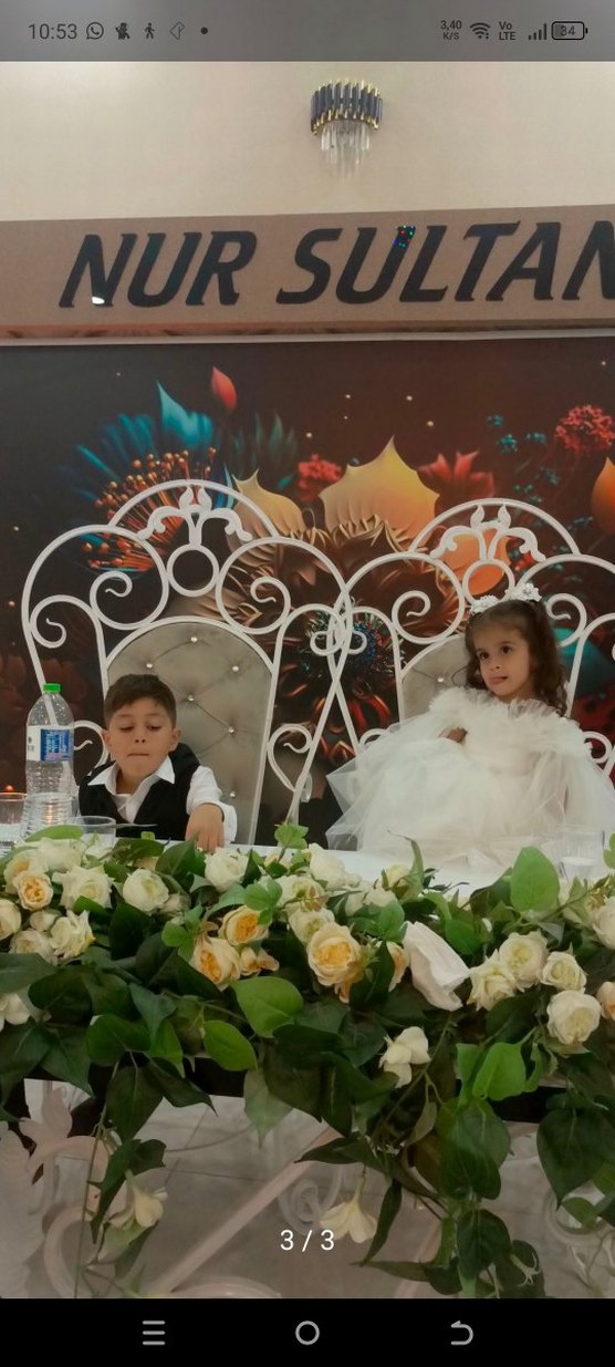 Kız Çocuk Beyaz Fırfırlı Bohem Elbise - Görsel 3