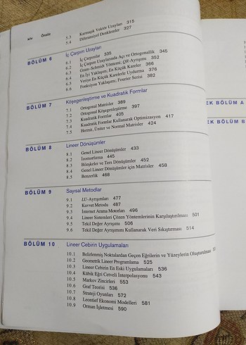 Elementer Lineer Cebir Uygulamalar Versiyonu - Görsel 5