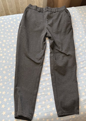 Defacto Gri Esnek Bel Jogger Pantolon