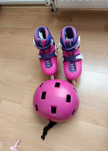oxelo Paten ve Kask Seti