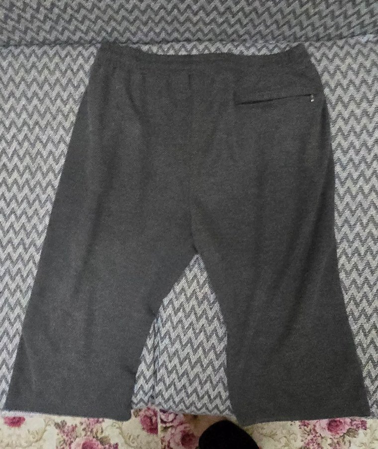 Erkek Gri Rahat Kesim Eşofman Altı - Görsel 2